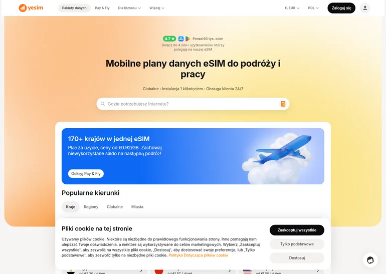 Yesim avis pagina overzicht